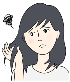 くせ毛の解消